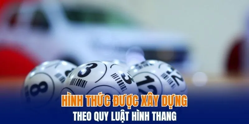Hình thức được xây dựng theo quy luật hình thang